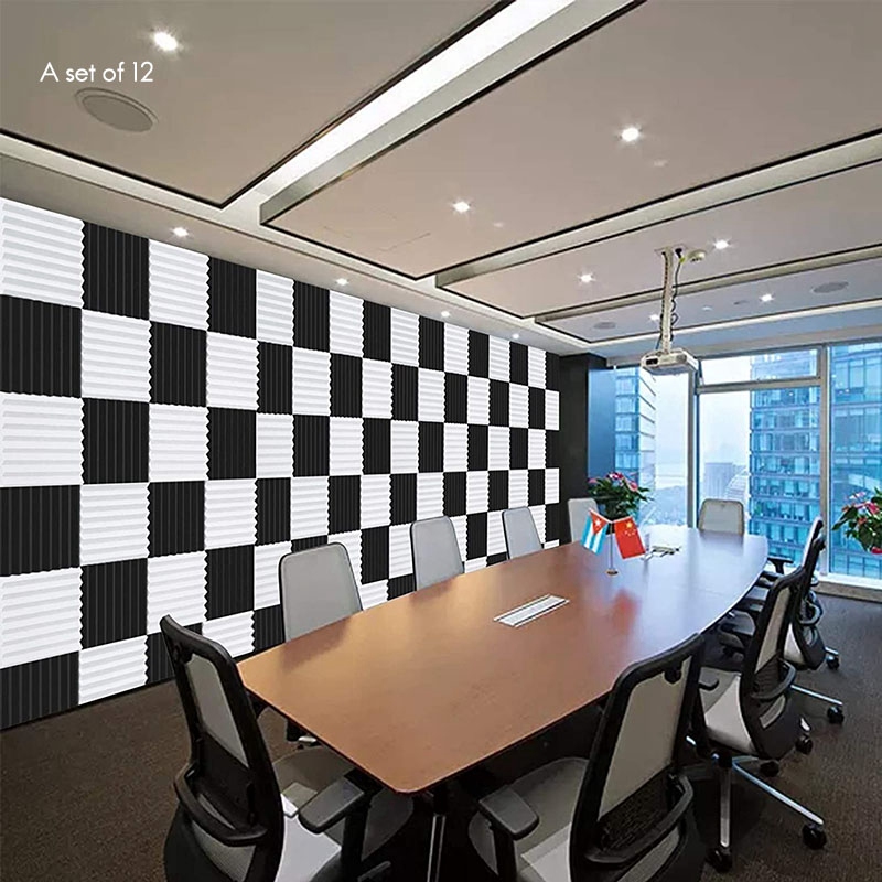 Board Game Room - A84X-12 Pcs 어쿠스틱 폼 보드, 방음