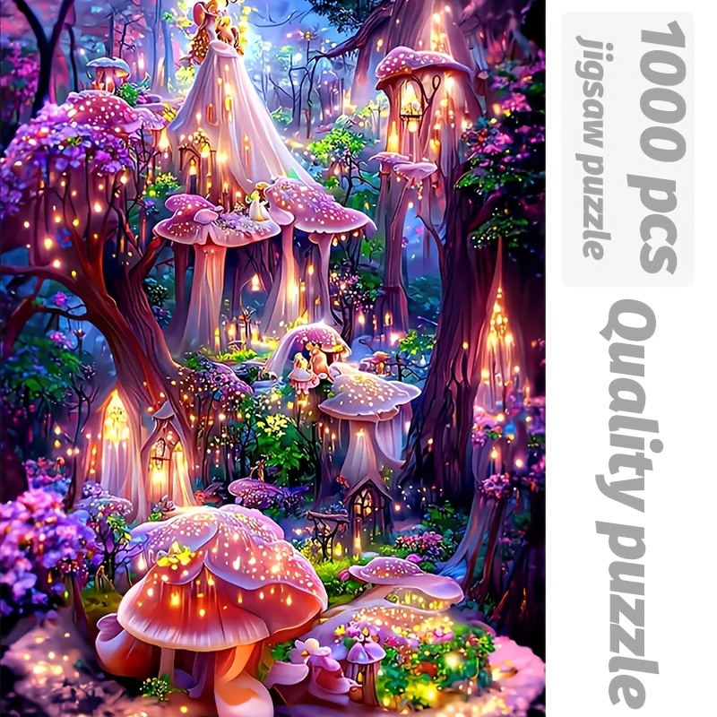 Jigsaw Puzzle Adult - 1000피스 성인용 마법의 숲 직소 퍼즐