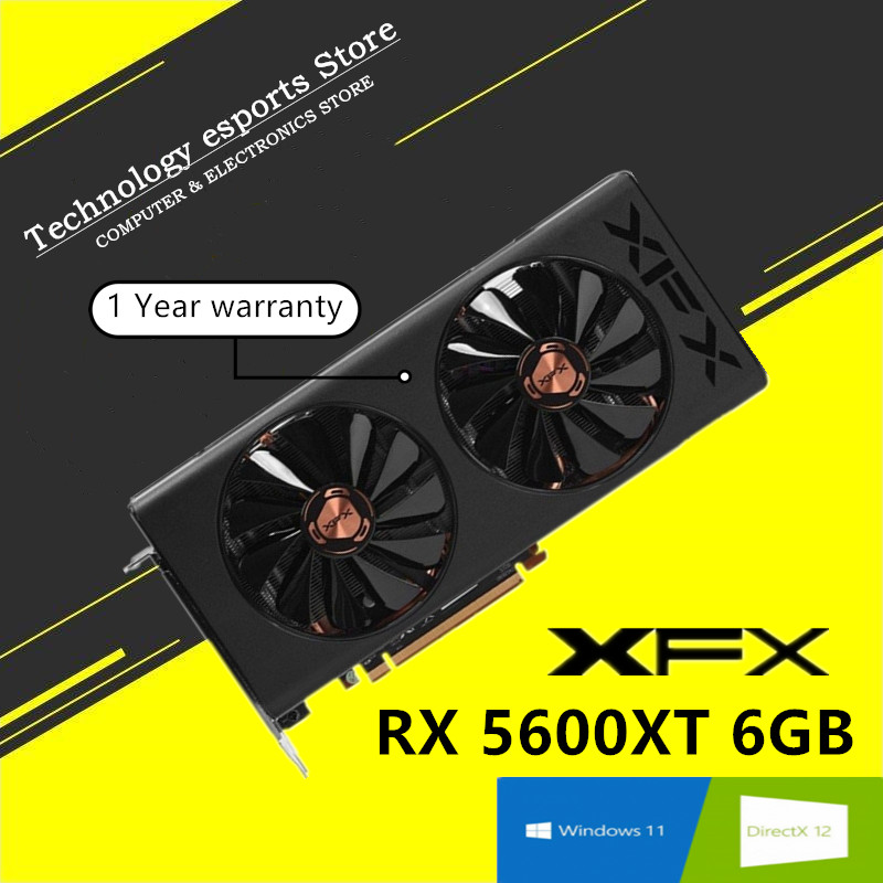 Board Game Vr - XFX 오리지널 RX 5600XT 6G 게임
