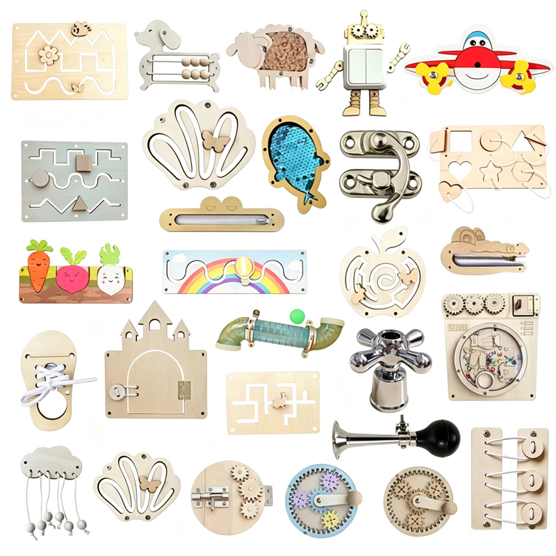 Board Game Enthusiast - 어린이 비지 보드 DIY 액세서리, 아기