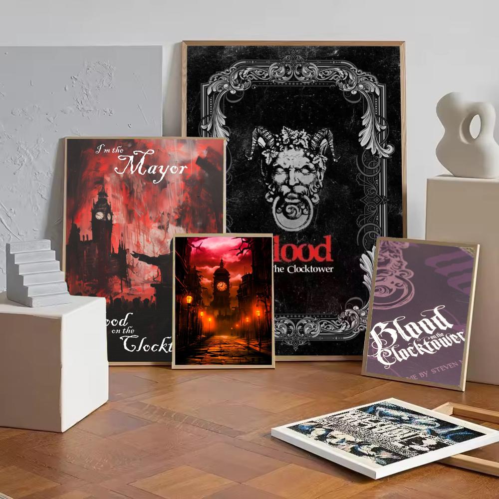 시계탑의 피(血) 포스터 종이 인쇄 그림 액자 거실 침 - Board Game Room 리뷰 및 가격