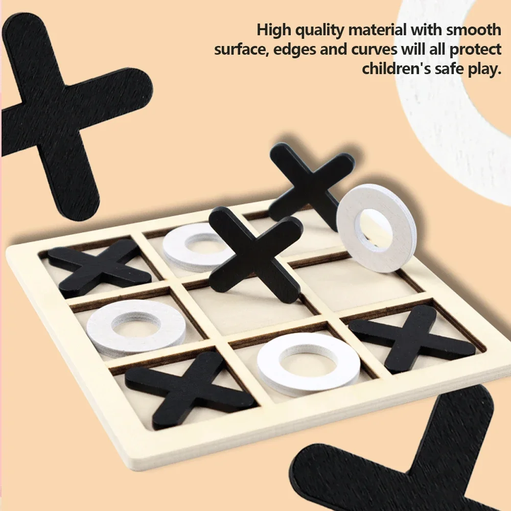 나무 XO Tic Tac Toe 게임 미니 체스 보드  - Board Game Enthusiast 리뷰 및 가격