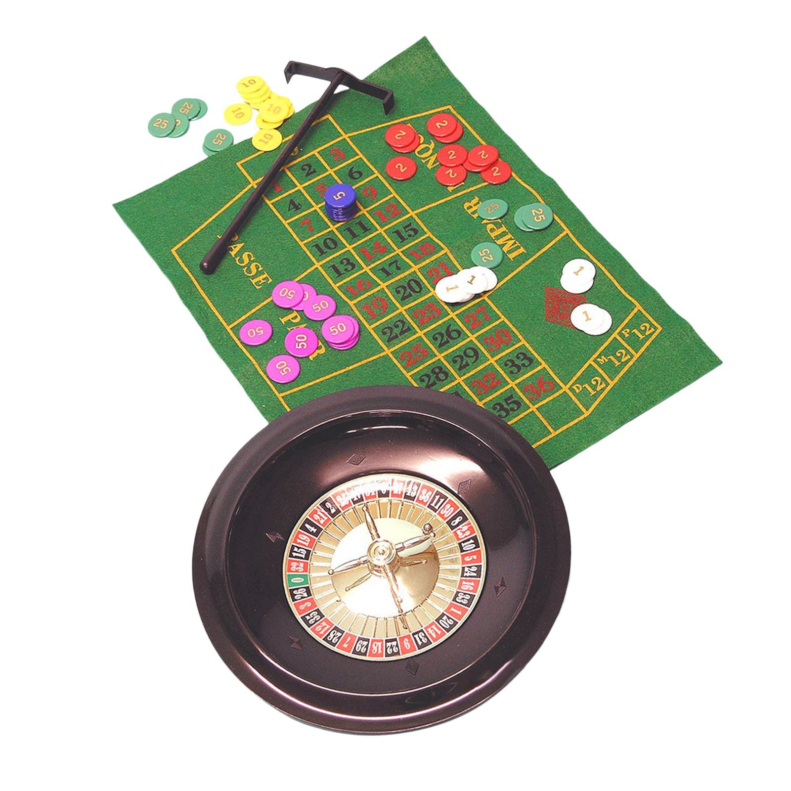10인치 룰렛 휠과 100개의 칩 및 테이블 매트 포함 - Board Game Maker 리뷰 및 가격