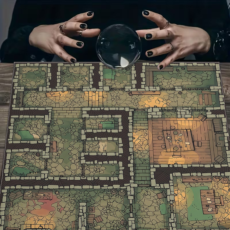 1개 던전 미로 게임 테이블보 – 보드 게임, D&D  - Board Game Maker 리뷰 및 가격