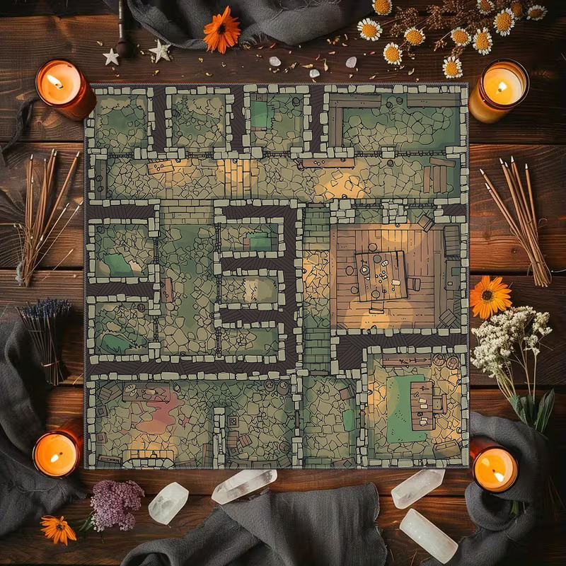 1개 던전 미로 게임 테이블보 – 보드 게임, D&D  - Board Game Maker 리뷰 및 가격