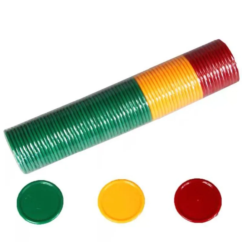 포커 칩 3.2cm 3 색 플라스틱 칩 엔터테인먼트 파 - Board Game Room 리뷰 및 가격