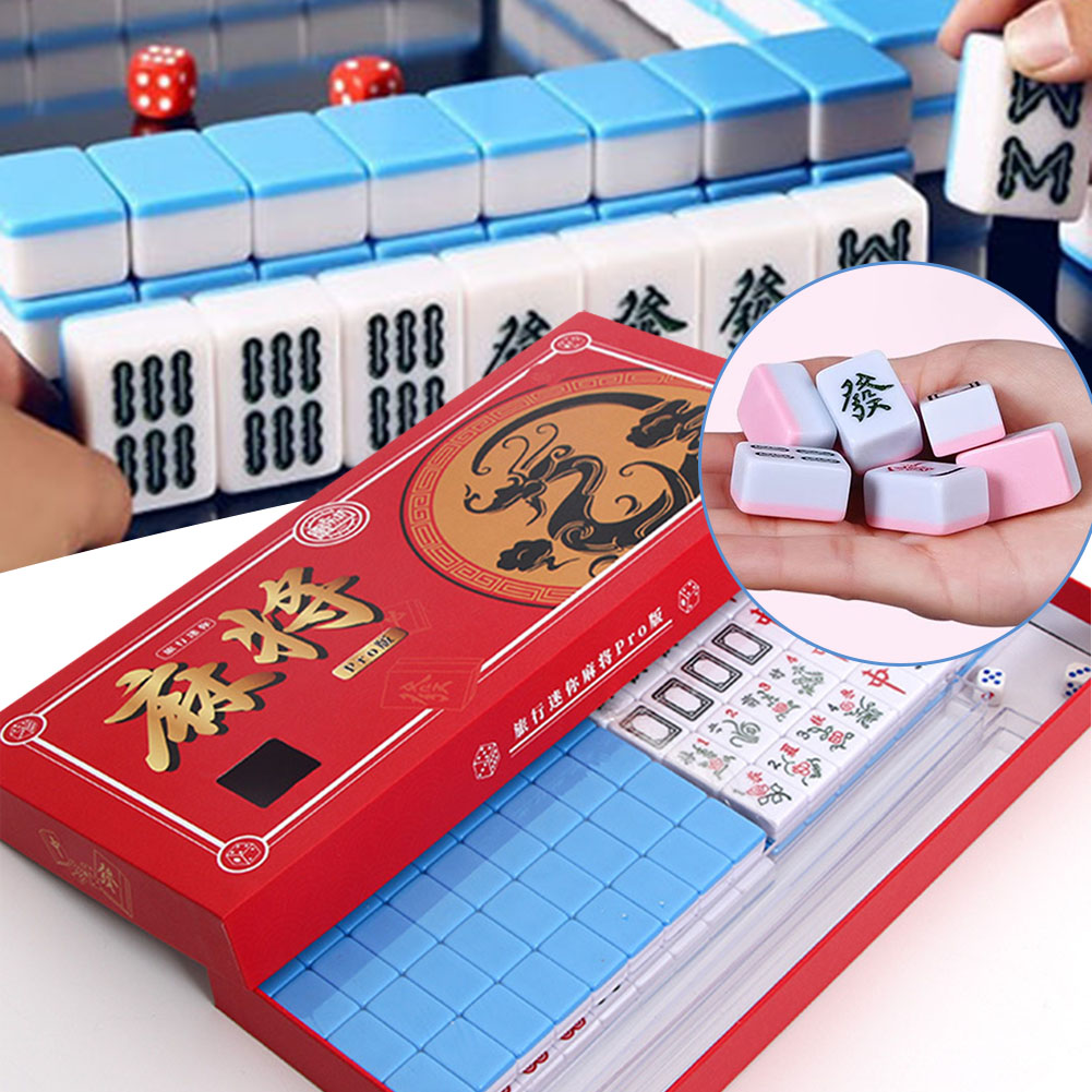 휴대용 여행 미니 마작 세트 여행용 마작 세트 보관 상 - Board Game Pdf 리뷰 및 가격