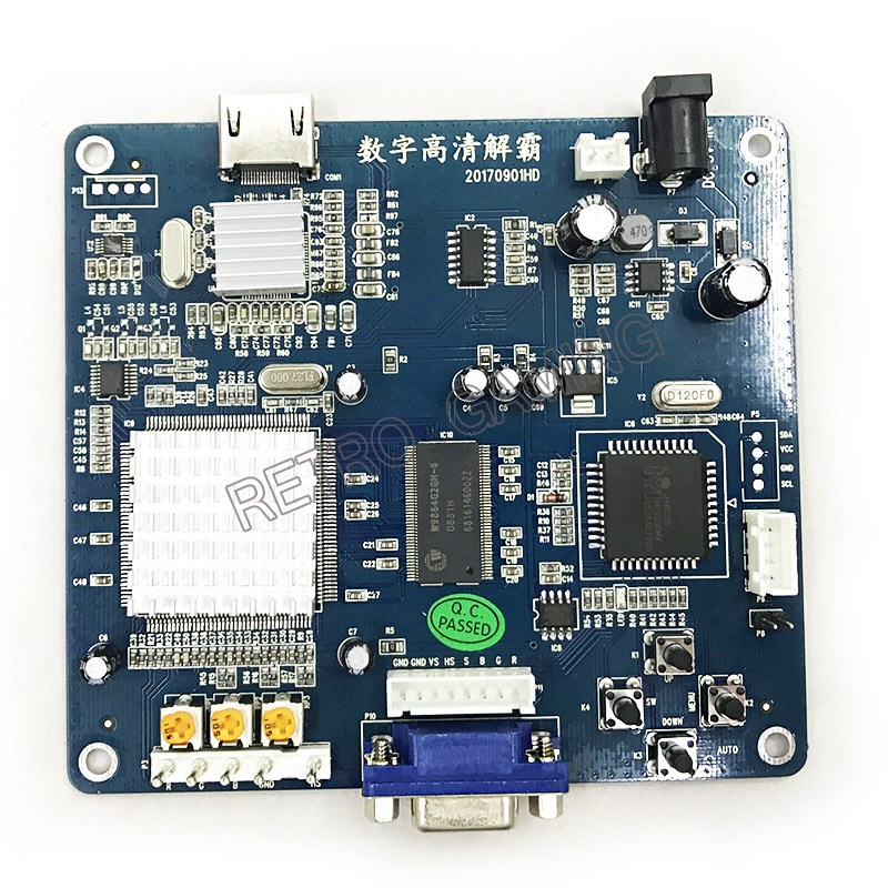 CGA TO HDMI 변환기 RGBS / CGA / E - Board Game Maker 리뷰 및 가격